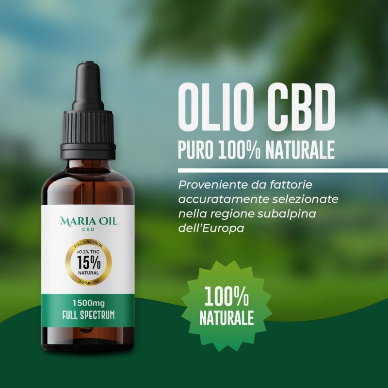 Vollspektrum CBD Öl 15% (1500 mg) – Bild 2