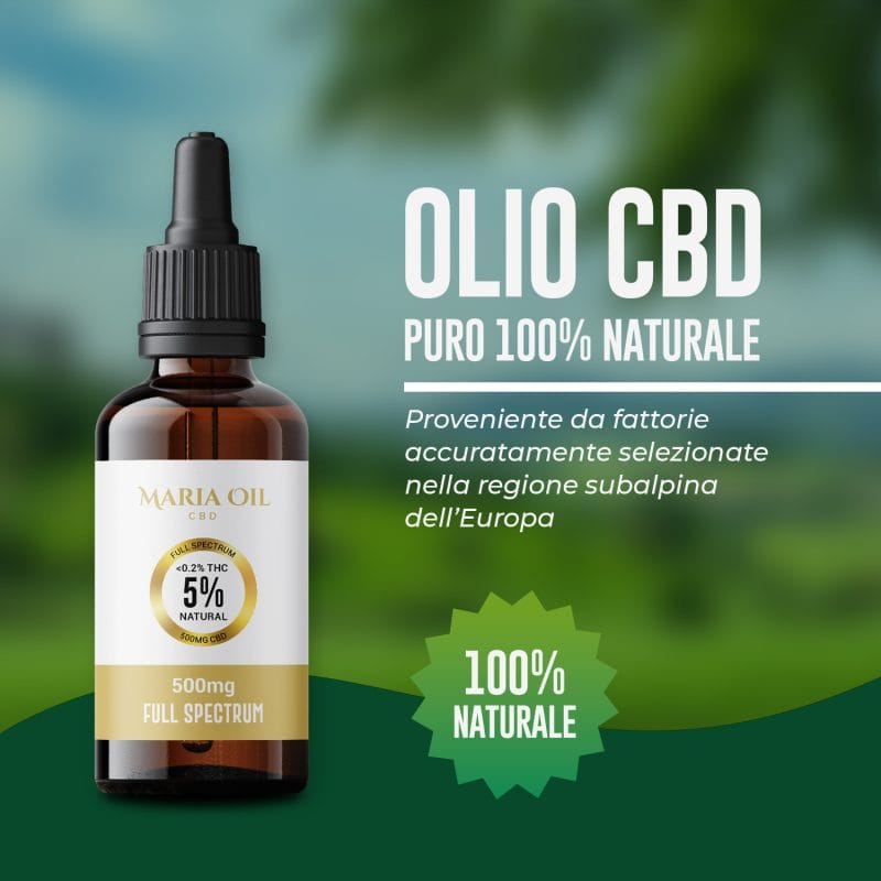 Vollspektrum CBD Öl 5% (500 mg) – Bild 2