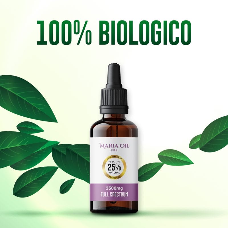 Vollspektrum CBD Öl 25% (2500 mg) – Bild 3