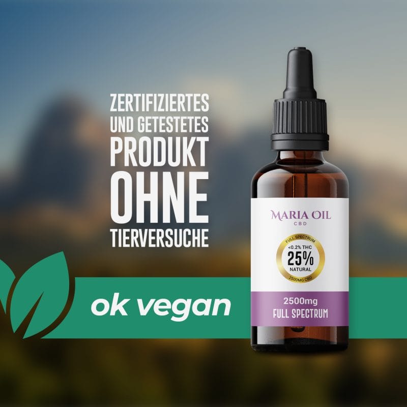 Vollspektrum CBD Öl 25% (2500 mg) – Bild 4