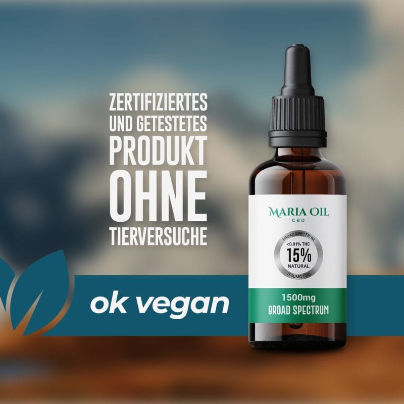 Breitspektrum CBD Öl 15% (1500 mg) – Bild 4