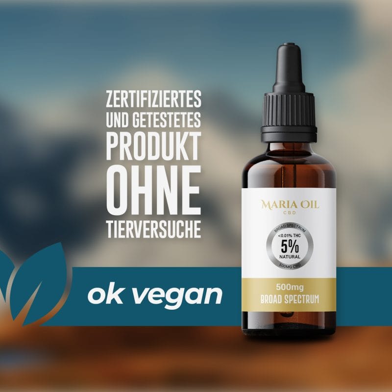 Breitspektrum CBD Öl 5% (500 mg) – Bild 4