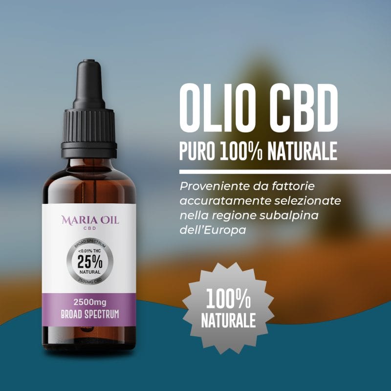 Breitspektrum CBD Öl 25% (2500 mg) – Bild 2