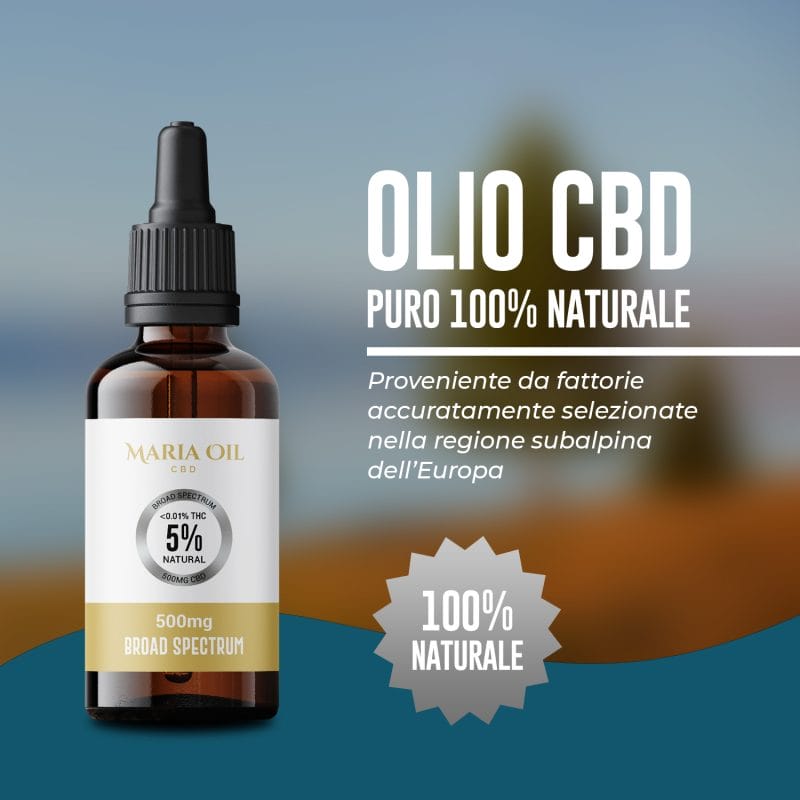 Breitspektrum CBD Öl 5% (500 mg) – Bild 2