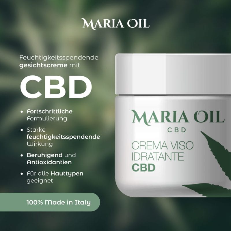 Feuchtigkeitsspendende CBD-Gesichtscreme – Bild 2