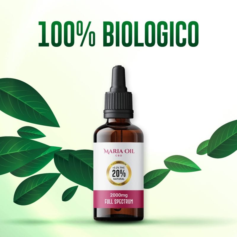 olio di CBD 20%  full spectrum biologico