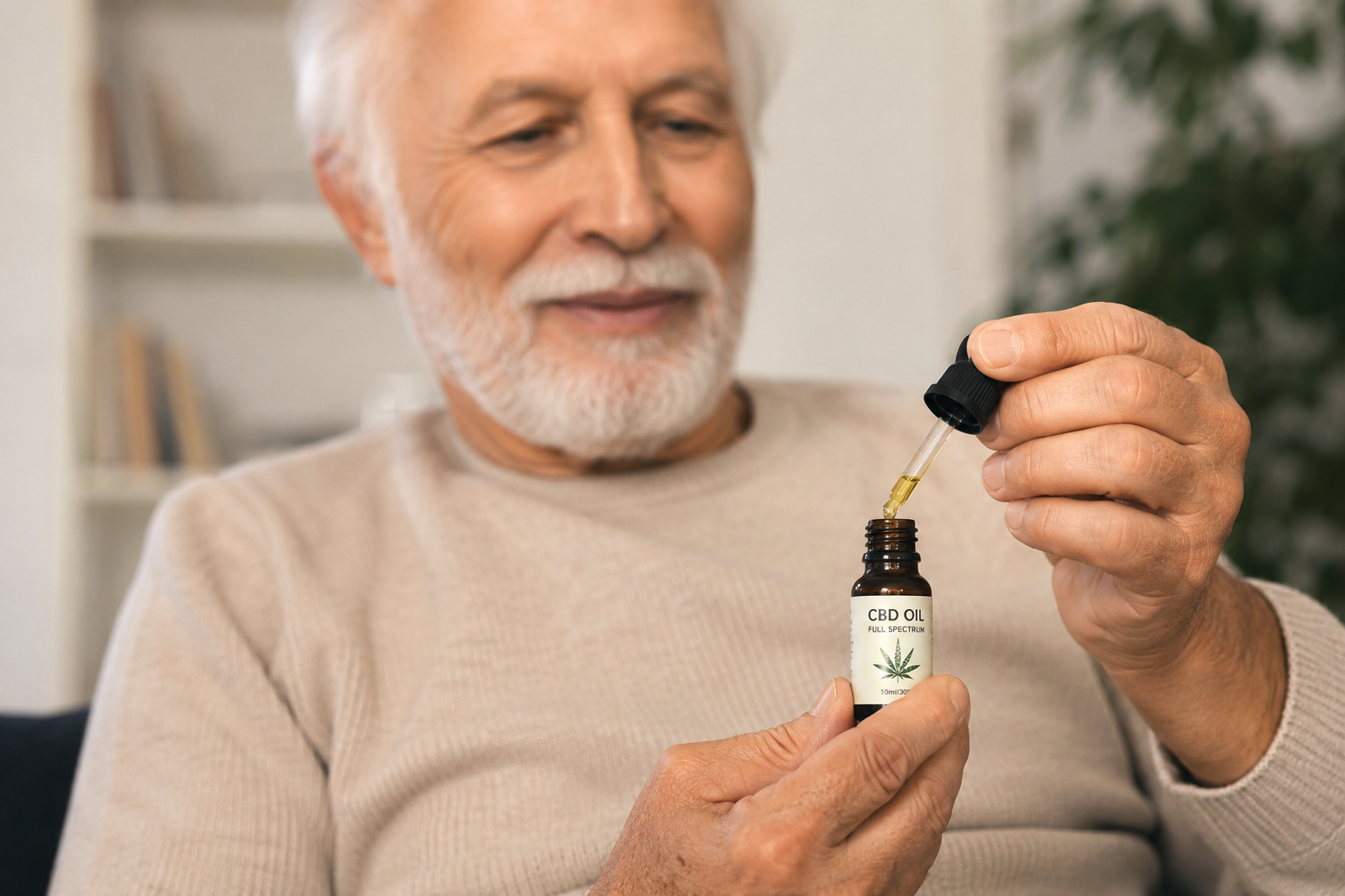 olio cbd anziani